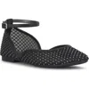 Jessica Simpson Laelli Ankle Strap Flat In Black