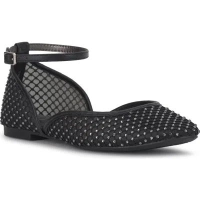 Jessica Simpson Laelli Ankle Strap Flat In Black