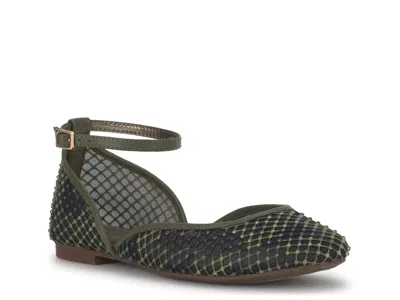 Jessica Simpson Laelli Flat In Green