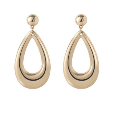 Jessica Simpson Large Teardrop Earrings Gold-tone, Chunky Drop Earrings For Women