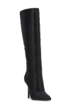 Jessica Simpson Laurel Pointed Toe Knee High Boot In Black