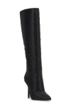Jessica Simpson Laurel Pointed Toe Knee High Boot In Black