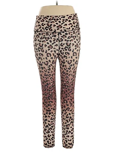 Pre-owned Jessica Simpson Leggings In Brown
