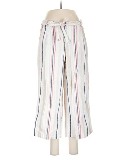 Pre-owned Jessica Simpson Linen Pants In White