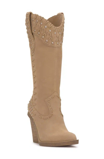 Jessica Simpson Liselotte Western Boot In Almond