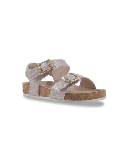 Jessica Simpson Kids' Little And Big Girls Tamara Aida Sandal In Rose Gold