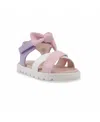 Jessica Simpson Little And Big Girls Tia Cross Sandal In Multi