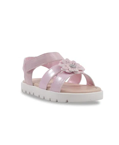 Jessica Simpson Kids' Little And Big Girls Tia Della Sandal In Pink