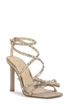 Jessica Simpson Loelva Studded Strappy Sandal In Neutral