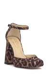 Jessica Simpson Lollah Ankle Strap Pump In Natural