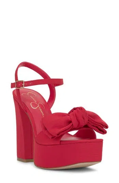JESSICA SIMPSON JESSICA SIMPSON LOLLIEN ANKLE STRAP PLATFORM SANDAL