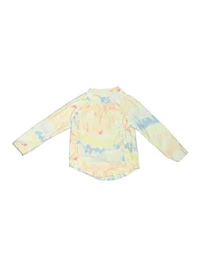 Pre-owned Jessica Simpson Babies' Long Sleeve Button Down Shirt In Yellow