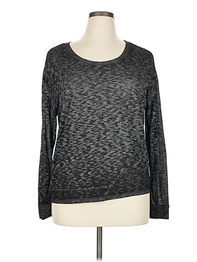 Pre-owned Jessica Simpson Long Sleeve T-shirt In Gray