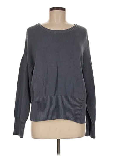 Pre-owned Jessica Simpson Long Sleeve T-shirt In Gray