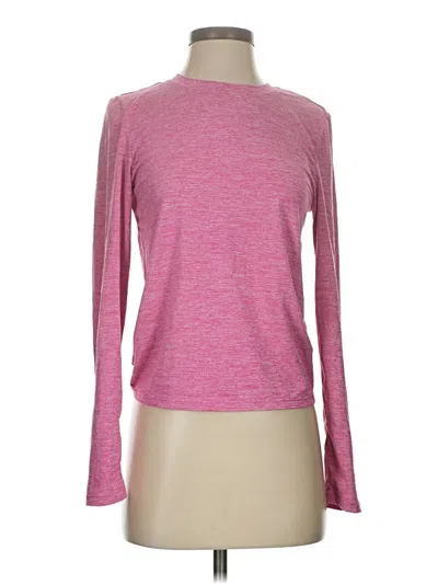 Pre-owned Jessica Simpson Long Sleeve T-shirt In Pink