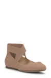 Jessica Simpson Mandayss Ankle Strap Ballet Flat In Cheyenne