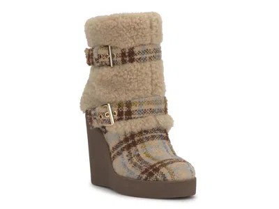 Jessica Simpson Meztyn Wedge Boot In Brown