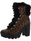 JESSICA SIMPSON MIKAH WOMENS PLATFORM COMBAT BOOTS