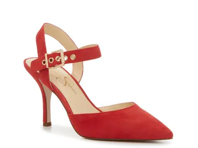 Jessica Simpson Miliny Pump In Red