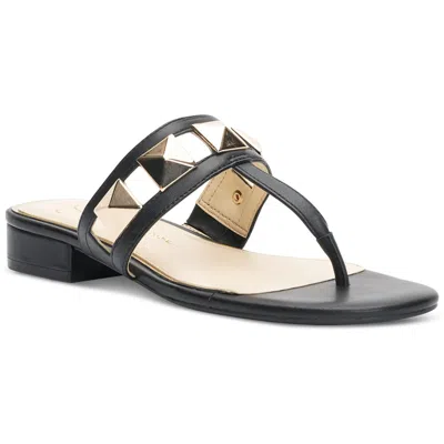 Jessica Simpson Movena Womens Embellished Slip-on Thong Sandals In Multi