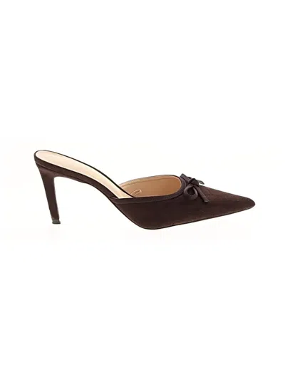 Pre-owned Jessica Simpson Mule/clog In Brown