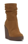Jessica Simpson Js-mynette Womens Comfort Insole Leather Mid-calf Boots In Tuscan Tan