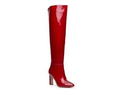Jessica Simpson Mystina Overtheknee Boot In Red