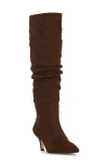Jessica Simpson Naevy Pointed Toe Knee High Boot In Walnut