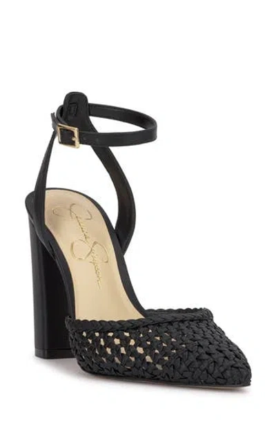 Jessica Simpson Nariro Ankle Strap Pump In Black