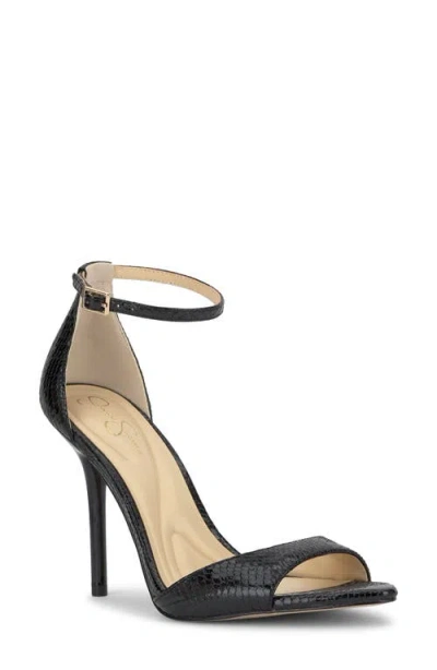 Jessica Simpson Nelira Ankle Strap Sandal In Black