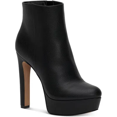 Jessica Simpson Neriah Womens Zipper Side Zip Ankle Boots In Black