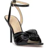 Jessica Simpson Neveny Ankle Strap Pointed Toe Sandal In Black