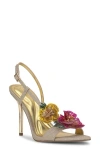 Jessica Simpson Nivory Half D'orsay Sandal In Multi