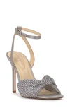 Jessica Simpson Ohela Ankle Strap Sandal In Pewter