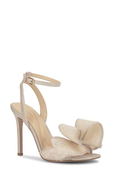 Jessica Simpson Olivine Ankle Strap Sandal In Pale Champagne