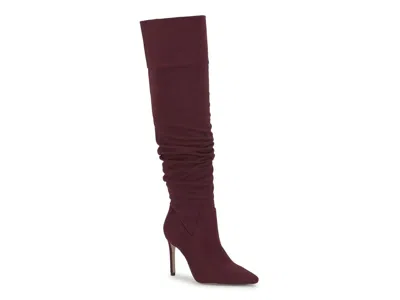 Jessica Simpson Olyra Overtheknee Boot In Animal Print