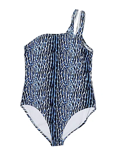 Pre-owned Jessica Simpson One Piece Swimsuit In Blue