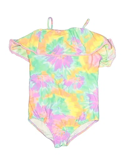 Pre-owned Jessica Simpson Kids' One Piece Swimsuit In Pink