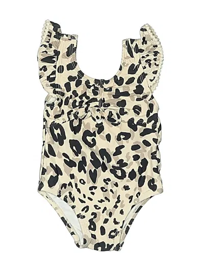 Pre-owned Jessica Simpson Babies' One Piece Swimsuit In White