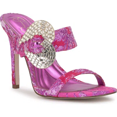 Jessica Simpson Orrieta Slide Sandal In Purple