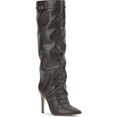 Jessica Simpson Paeril Wide Calf Knee High Boot In Dark Truffle