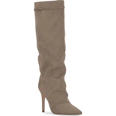 Jessica Simpson Paeril Wide Calf Knee High Boot In Light Grey