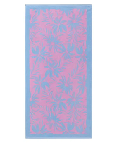 Jessica Simpson Palm Bliss Cotton Beach Towel, 36" X 72"