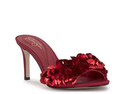 Jessica Simpson Palora Sandal In Red