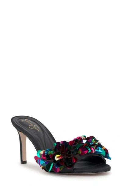 Jessica Simpson Palora Slide Sandal In Multi