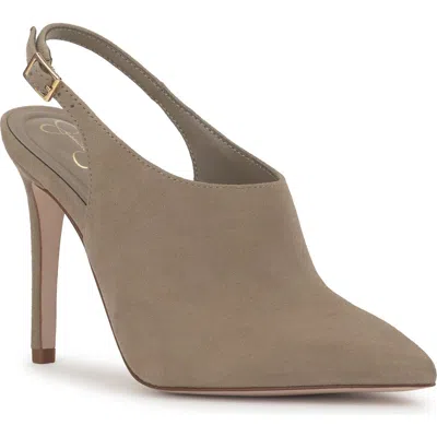 Jessica Simpson Pavie Slingback Pump In Brown