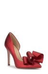 Jessica Simpson Penari Pointed Toe Half D'orsay Pump In Multi