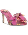 Jessica Simpson Percia Slide Sandal In Pink Blossom Burst Multi