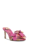 Jessica Simpson Percia Slide Sandal In Pink Blossom Burst Multi