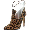 Jessica Simpson Periya Womens Mixed Media Booties In Multi